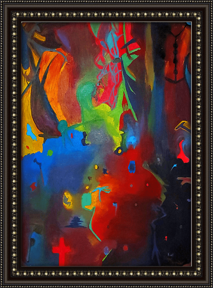 THE UNIVERSE Painting Nanitart